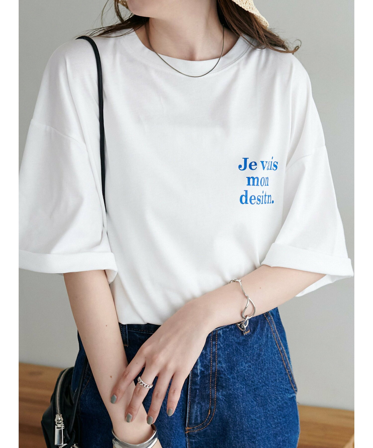 《新色追加》【WEB限定】3stepsロゴTシャツ